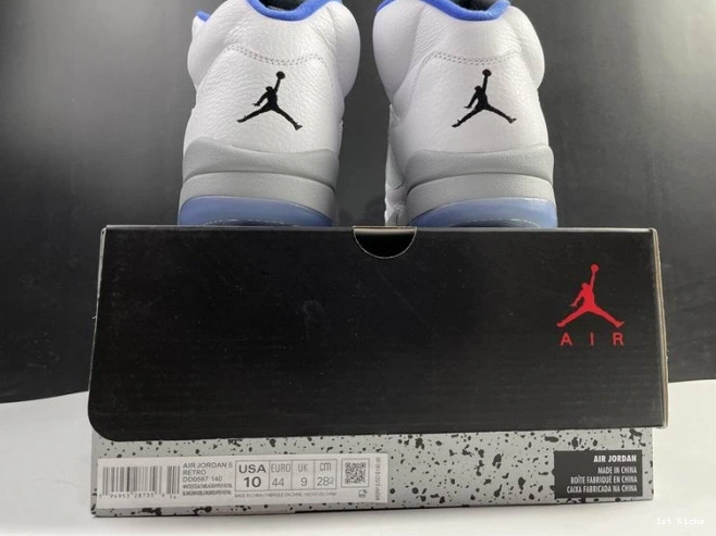 1st Kicks Retro White DD0587-140 Stealth Jordan (2021) 5 Air 0702